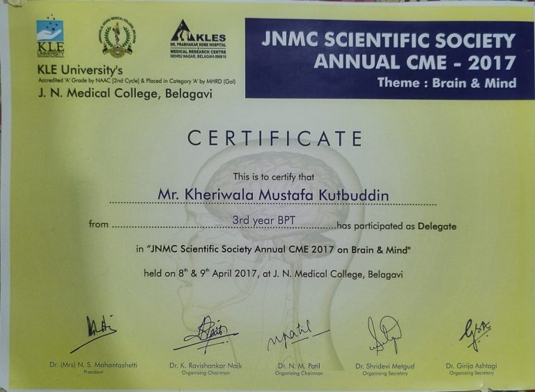 movmedphysio clinic in Mumbai Certifictes 26 min | Movmedphysio Physiotherapist near me