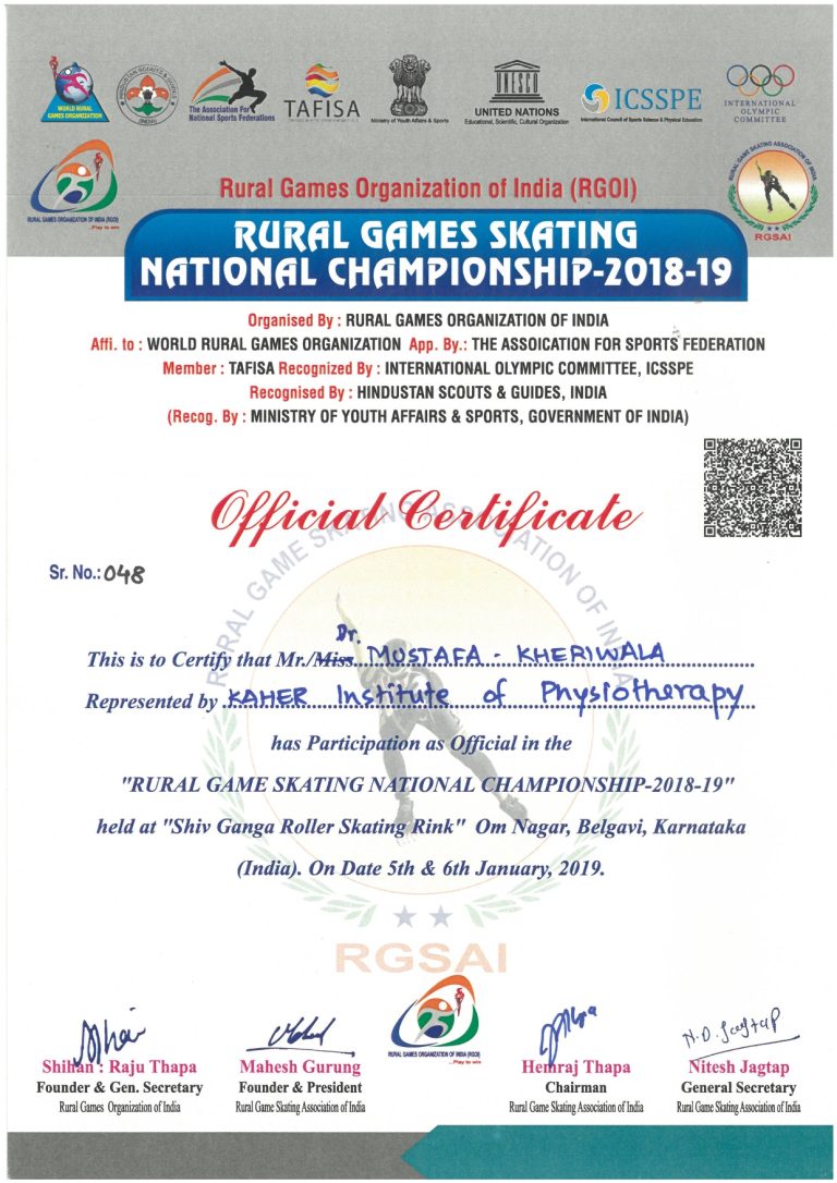 certificates 1 | Movmedphysio Physiotherapist near me